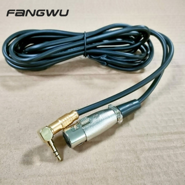 OEM 길이 여성 XLR ~ 3.5mm 수컷 마이크 오디오 케이블