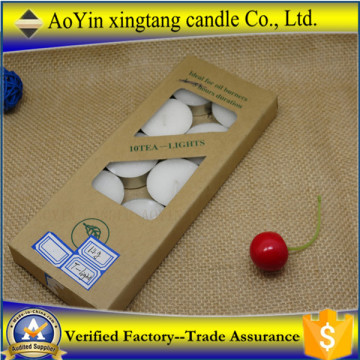 Hot sell art candle tealight set candle