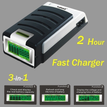 Battery Capacity Check Fast Charger