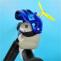 Bicycle Motor Safety Horn Turbo Ducks Bamboo Dragonfly Hamster MTB Road Bike Motor Helmet Riding Cycling Accessories Hot Sale