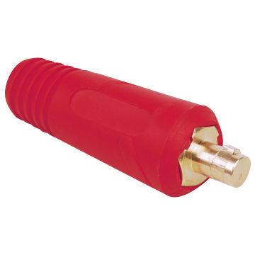Welding connector/cable plug, 10 to 25/35 to 50/50 to 70 and 70 to 95 types/RoHS Directive-compliant