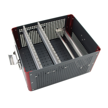 Chirurgische laparoskopische Aluminium -Sterilisationsbox