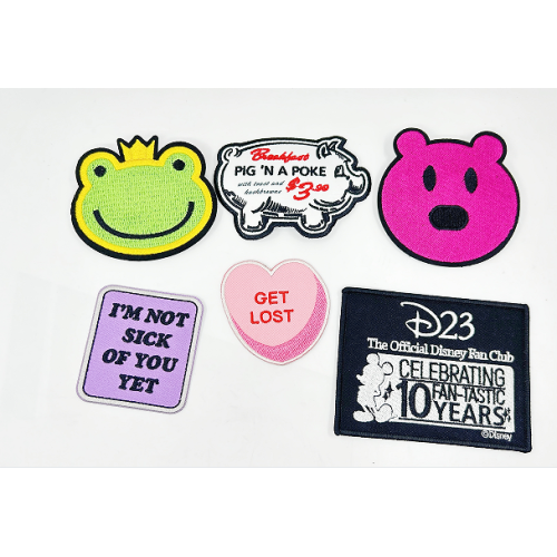 Clothing Accessories & Garments Embroidered Cartoon Patch Made from Felt Fabric Customizable Badges with Embroidered Patches
