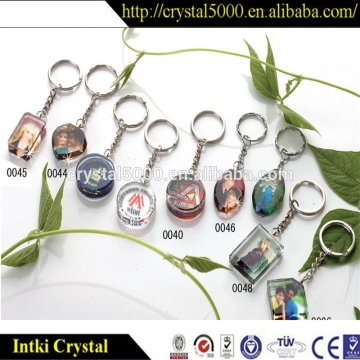 Wholesale cheap minion crystal keychain