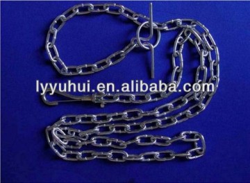 animal pet dog iron link chain