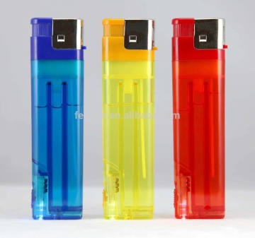 Jumbo big lighter FH-828LED with color gas