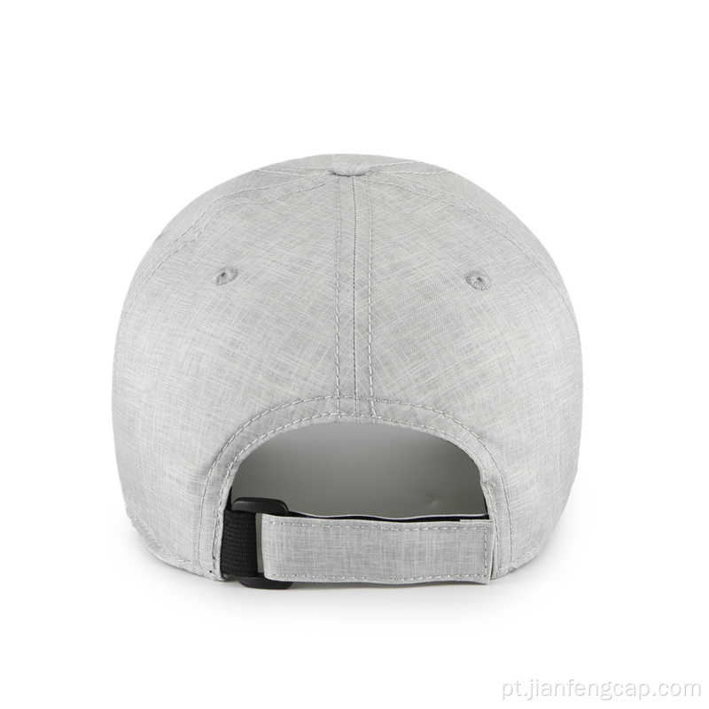Chapéu de beisebol ao ar livre com logotipo TPU de tecido recicl