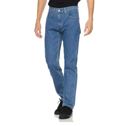 Washed Denim Customizable Men's Loose Jeans Trousers