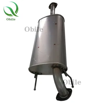 Hot Sale Stainless Steel Middle Exhaust Muffler for T oyota 2700 Exhaust Silence Short Model