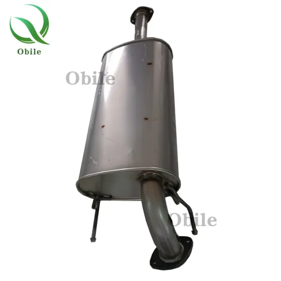 Hot Sale Stainless Steel Middle Exhaust Muffler for T oyota 2700 Exhaust Silence Short Model
