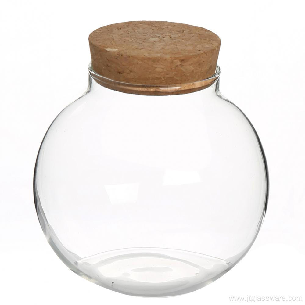 Heat resistant food jar glass