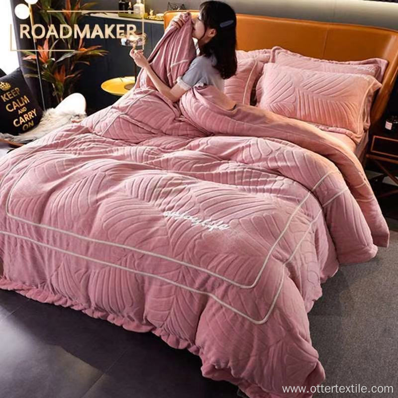 Adult 100% Polyester Luxury Home Sheets Bedding Set