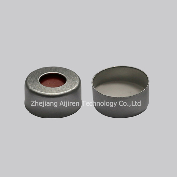 White PTFE red Silicone septa 11mm crimp-top aluminum cap Top crimp Vials