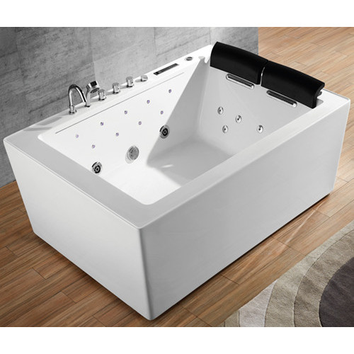 Rectangle Jetted Massage Whirlpool Bathtub