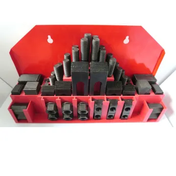 Combined Clamping Kit: Comprehensive Set including M14, M16, M10, M8, and M6 Clamping Kits (58Pcs)