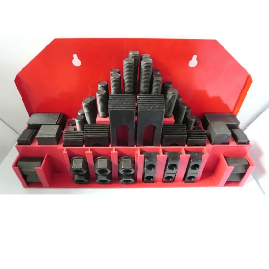 Combined Clamping Kit: Comprehensive Set including M14, M16, M10, M8, and M6 Clamping Kits (58Pcs)