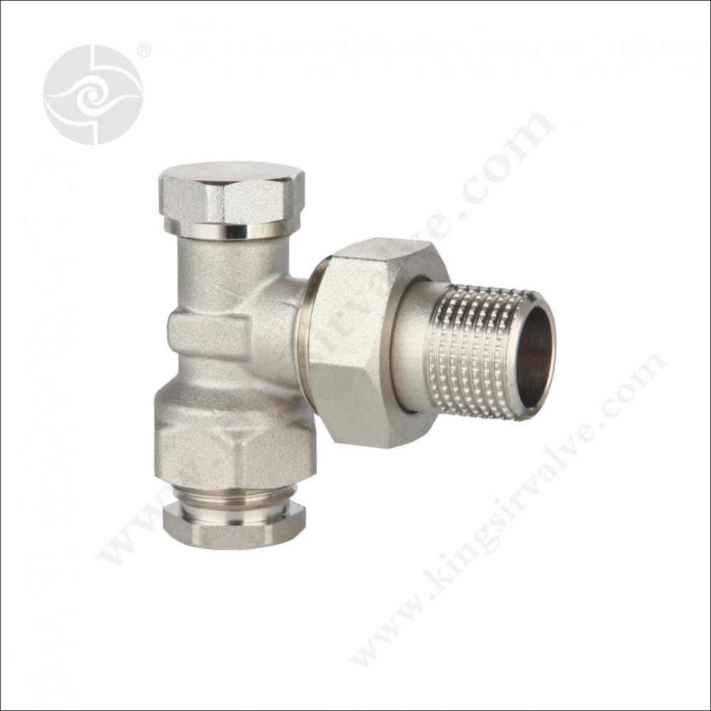 Valve d'angle de plaque de nickel KS-442A