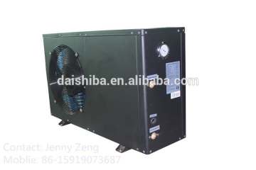 Air to water Blace case color Air source heat pump domestic water cycle hot water heater R134a 7KW