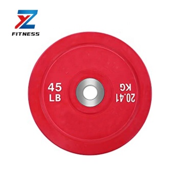 ZYFIT New Rubber Plate Weight Plates Gym Equipment Bumper Barbell Plate