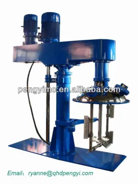 concentric double shaft mixer