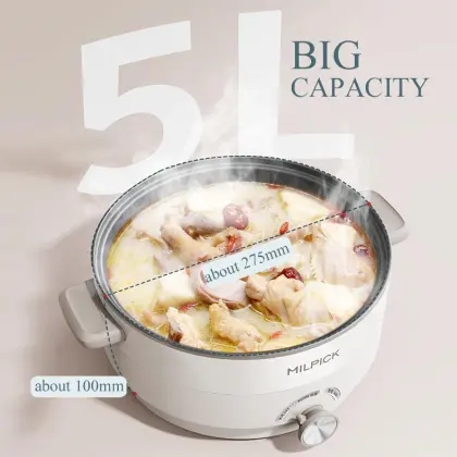 Fashionable large capacity electric hot pot