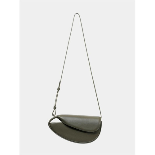 Vintage-Inspired Single Crossbody Saddle Bag