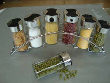 Hot Selling Glass Storage Jar Set