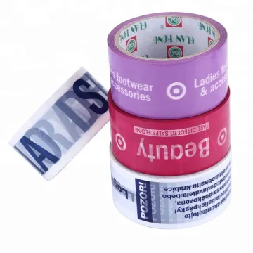 Customized Printed with logo Fragile Opp Packaging Tape