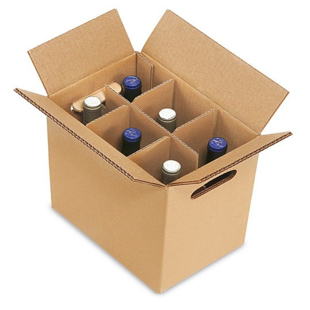 Wine Carrier Box - 6 Bottle Pack