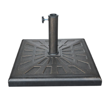 Прочное основание из квадратных плит для гигантского зонта для патио