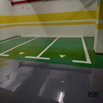 Anti-slip and wear-resistant industrial paint epoxy garage coating