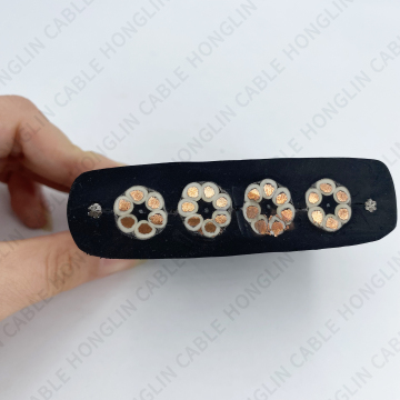 Elevator Traveling Cable: H05VVH6-F 300/500V 20 Core Flat Flexible Copper Conductor PVC Insulated PVC Sheath - Price