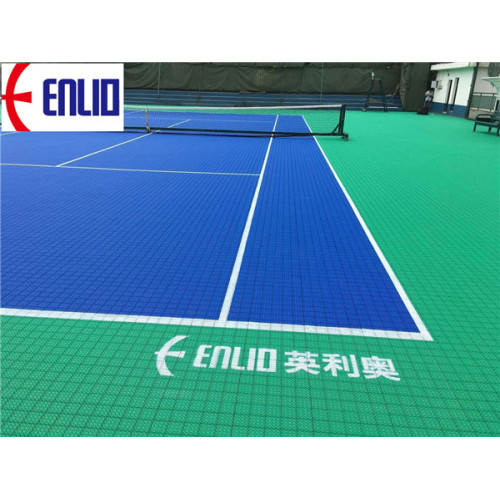 Fácil instalação de instalação modular Tennis Court Tiles