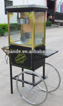 Snack Maker, Commercial Popcorn Machine with Handcart for Sale