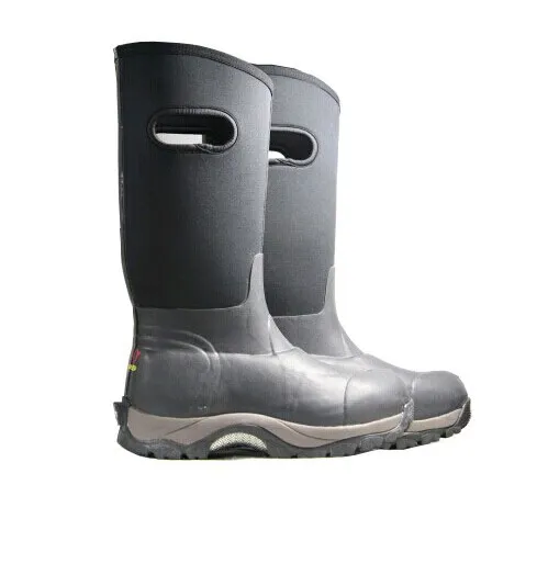 Double sole Half Outdoor Men's Rubber rain Boots Wholesale