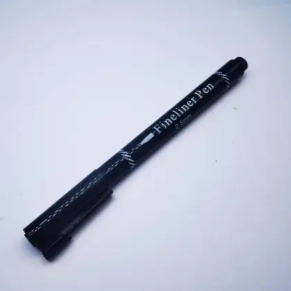 Branded Sketch Black Drawing Permanent Waterproof Marker Pen