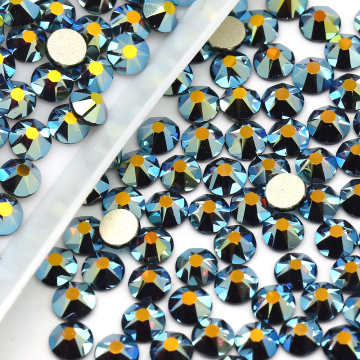 81 Colors WHATSTONE Amethyst AB Glass Crystal Rhinestones: Large & Small Pack with 16 Cut Facets