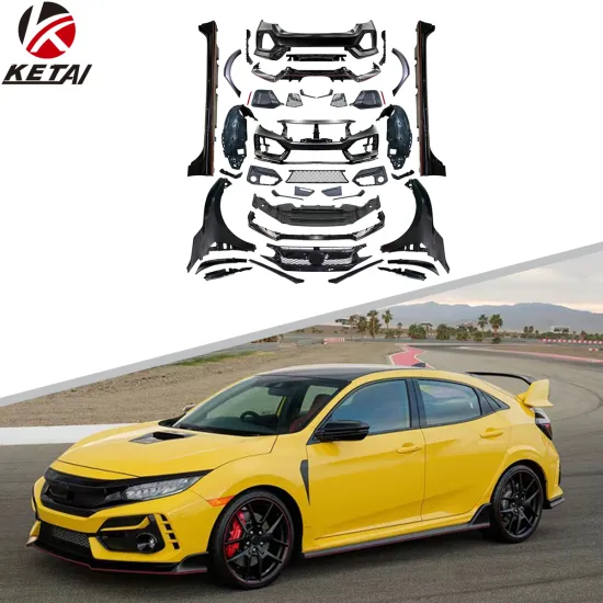 2020 Type-R Style Wide Body Kit for Honda Civic Hatchback 2016-2020