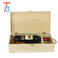 Pine Wooden Packaging Wine Crate Storage Box