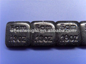 black colour fe wheel balancing weight