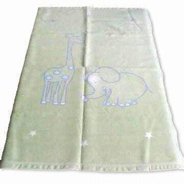 100 ٪ القطن بطانية المطبوعة، مناسبة للطفل، 75 × 100 سم
