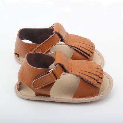 New Arrival Style Baby Genuine Leather Infant Sandals
