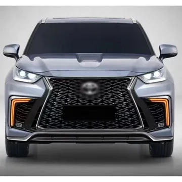 Front and Rear Bumpers for Toyota Highlander 2021-2022 Facelift & Lexus LX600