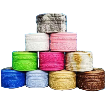 3D PE Foam Wall Paper Decorative Skirting Rolls for Living Room