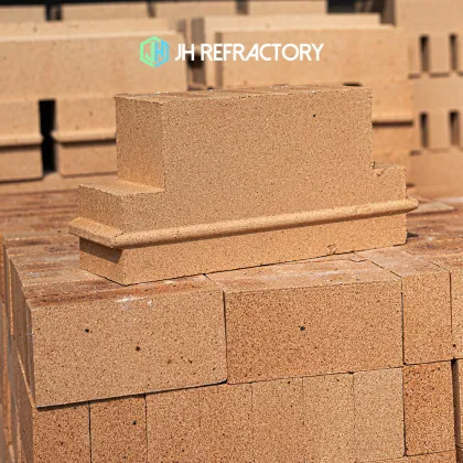 Clay shaped refractory bricks