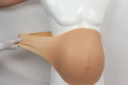 Silicone Pregnant Belly Bump Props for Film and Crossdressing
