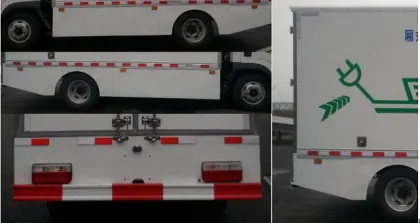 Pure Electric Transport Van Truck