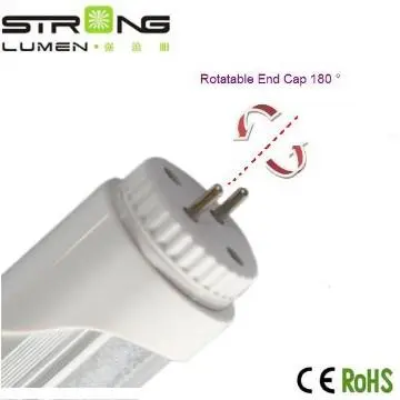 rotatable end cap tube