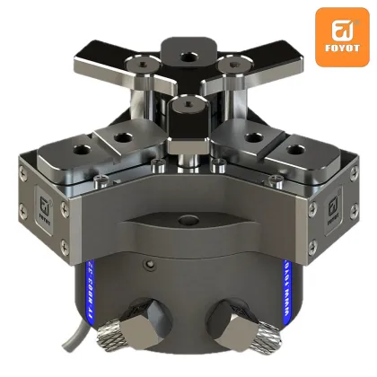 IP67 Micro Sealed 3-Jaw Pneumatic Gripper