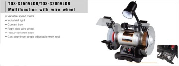 TDS-G200VLDB Low heat noise low vibration mini jewelry making bench grinder